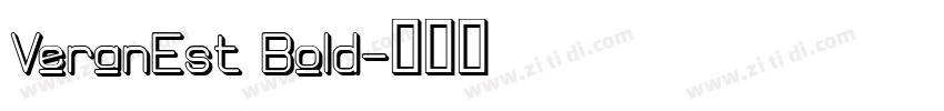 VeranEst Bold字体转换
